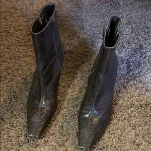 Gianni Bini square toe boots